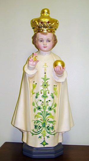 Infant of Prague Statue